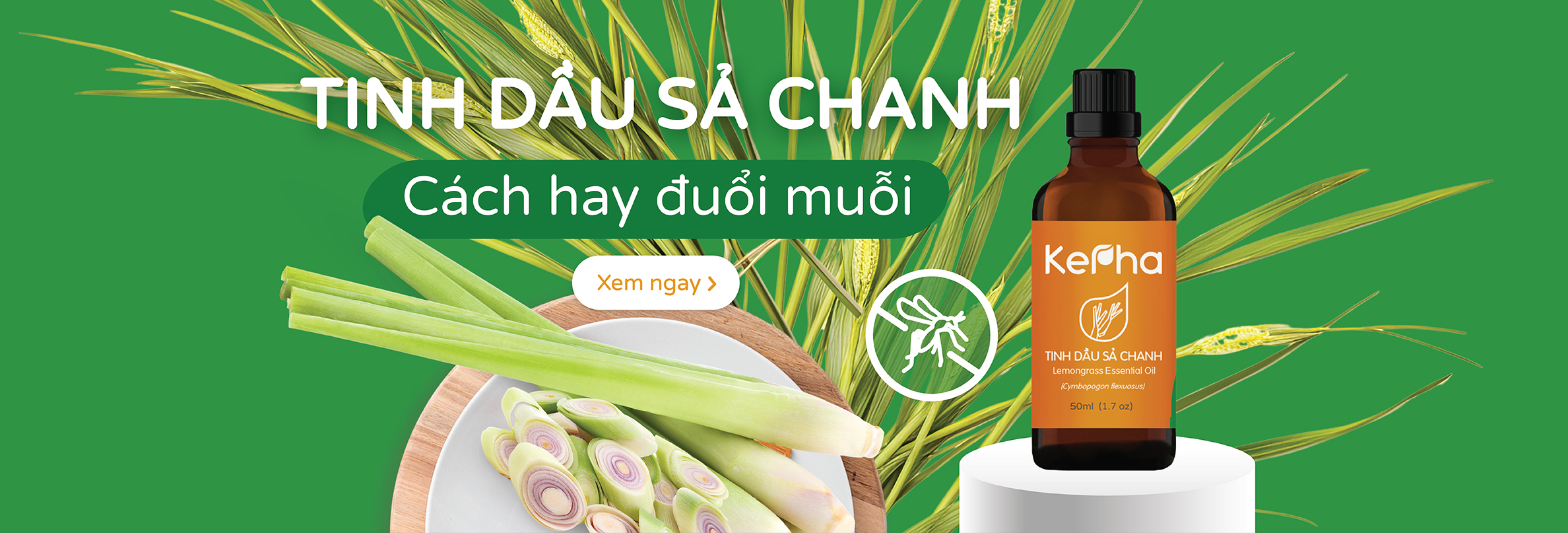 Tinh Dầu Sả Chanh Landing Page