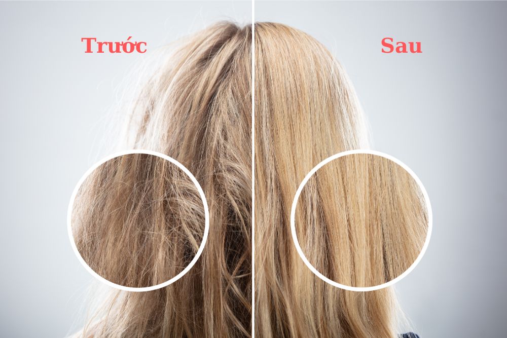 Hiệu quả khi chăm sóc tóc bằng Dầu Dừa
