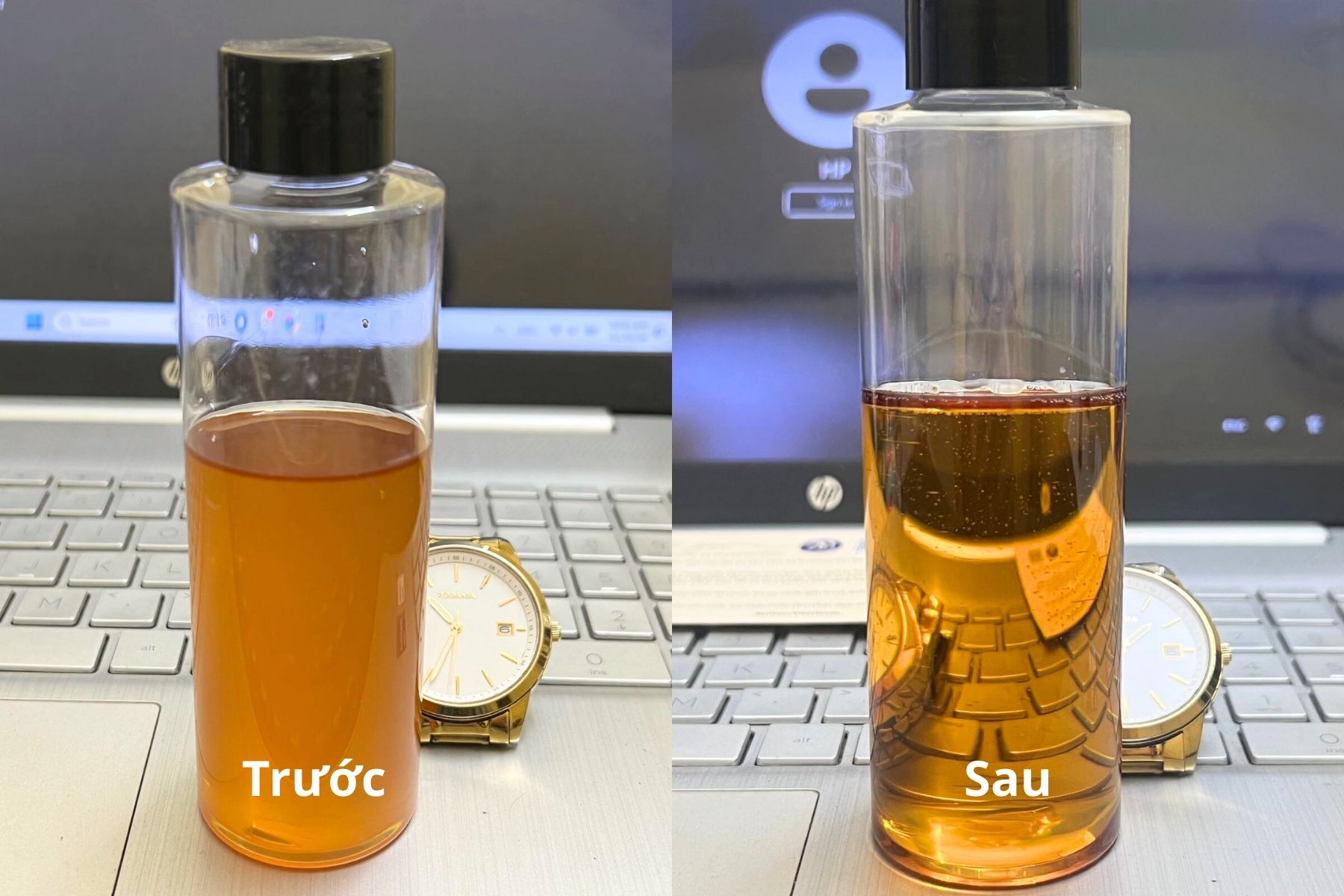 Tinh dầu quế bị đục khi nhiệt độ xuống thấp